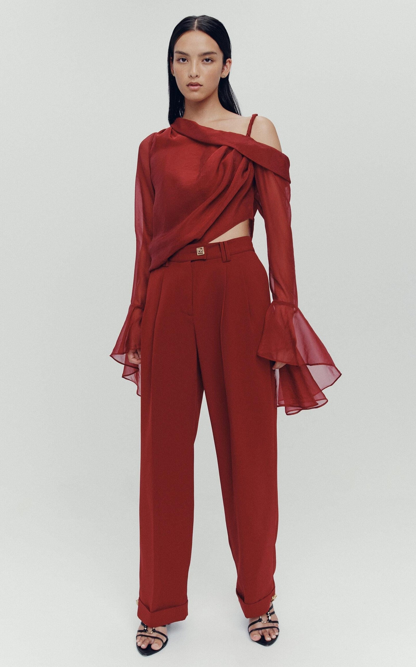 Aj Sentiment Pleated Pants