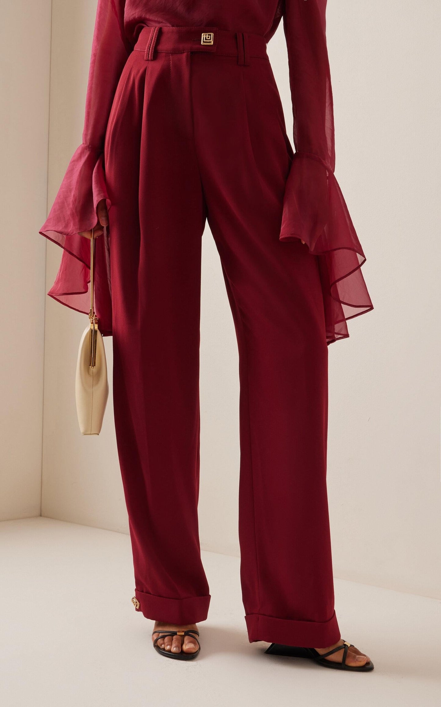 Aj Sentiment Pleated Pants