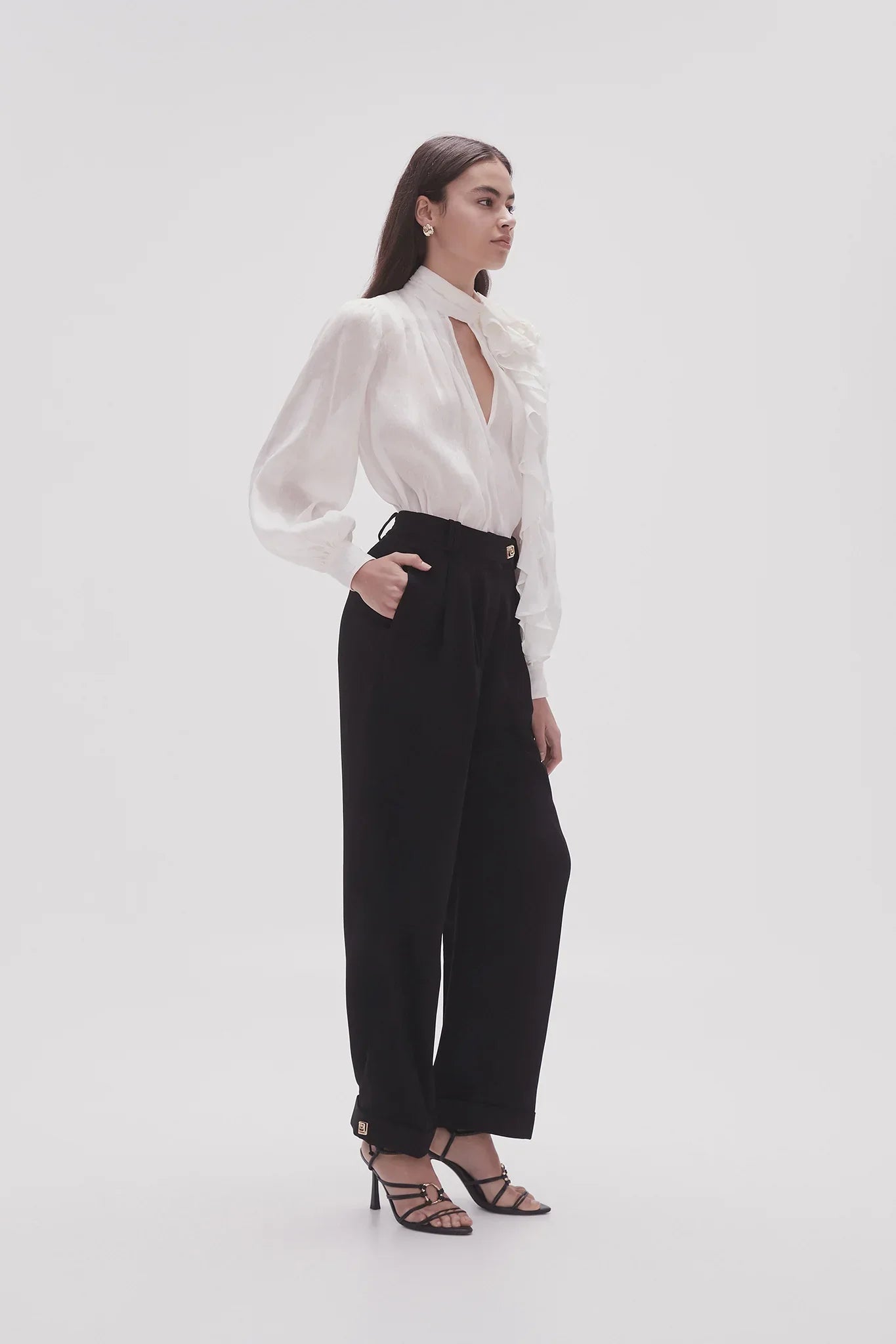 Aj Sentiment Pleated Pants