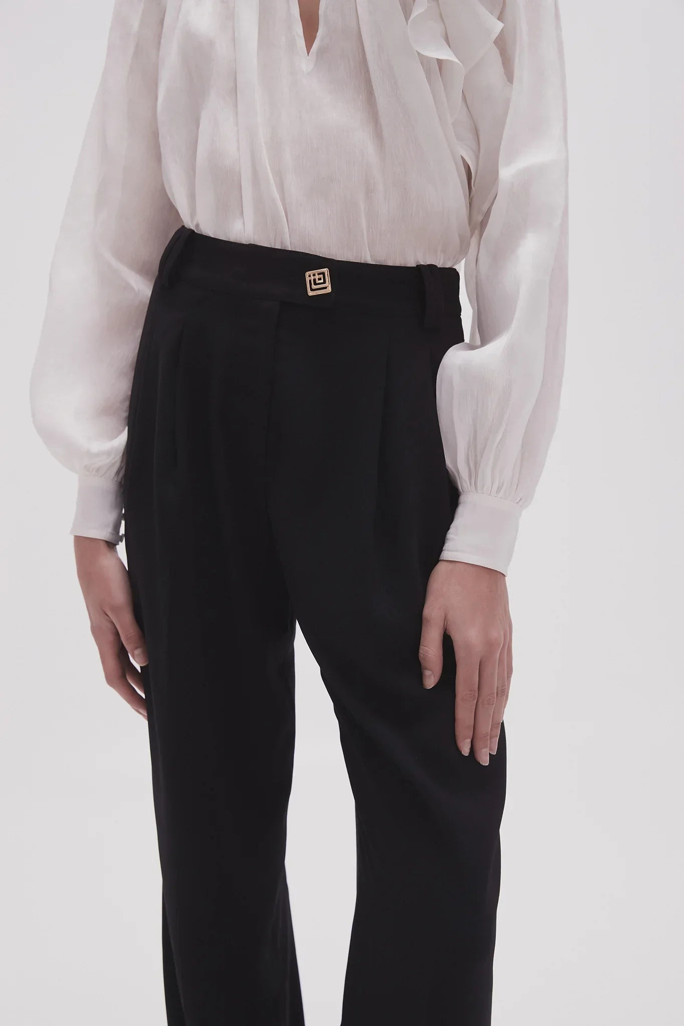 Aj Sentiment Pleated Pants