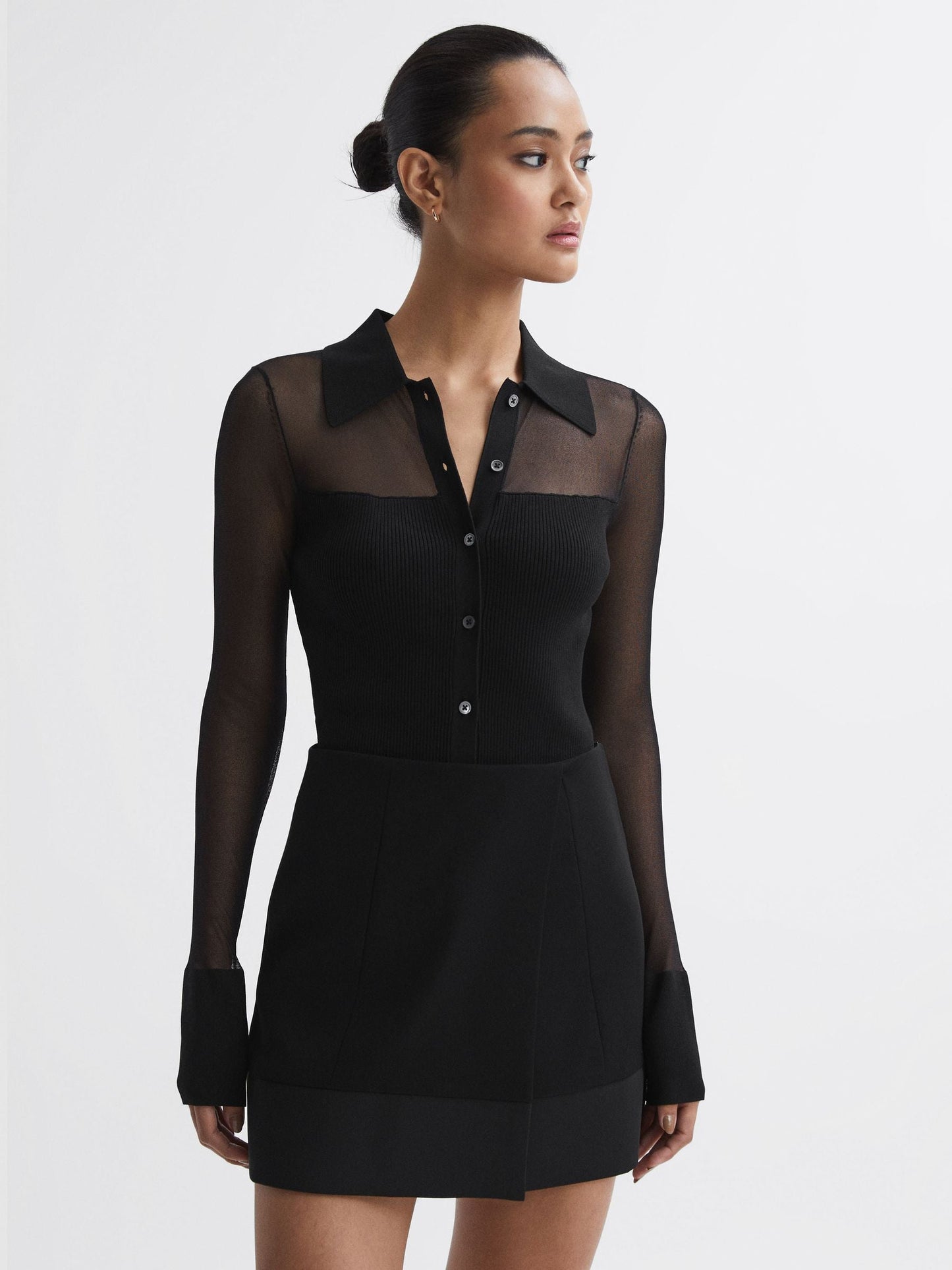 Rss Nelly Sheer Knitted Top