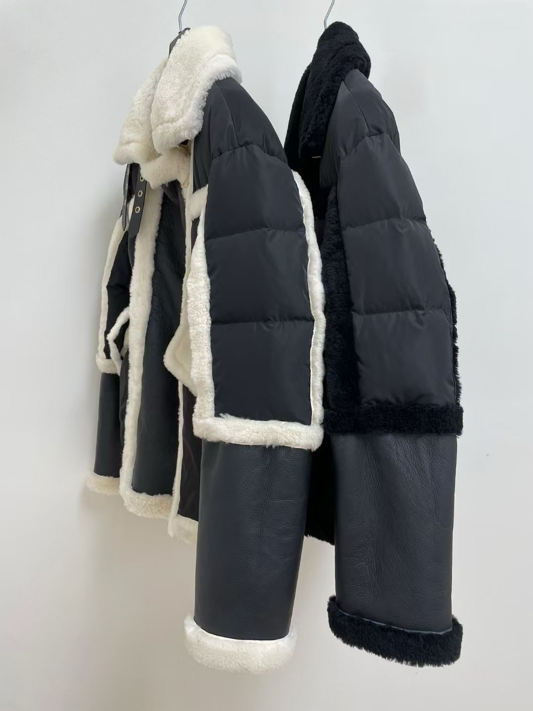NB Garnier Shearling Puffer Jacket