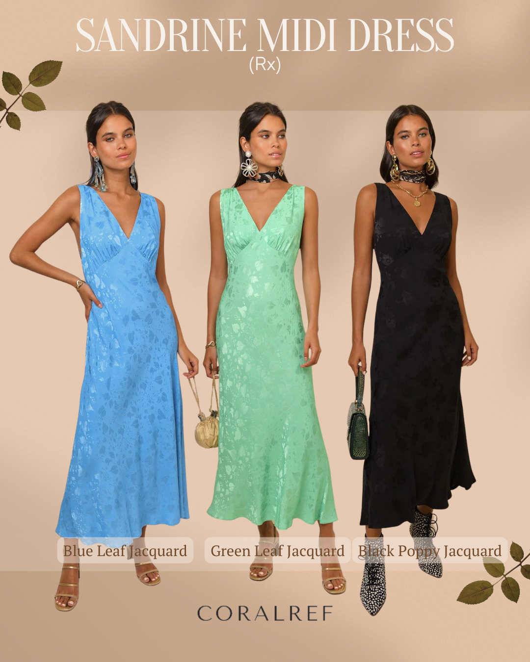 Rx Sandrine Midi Dress