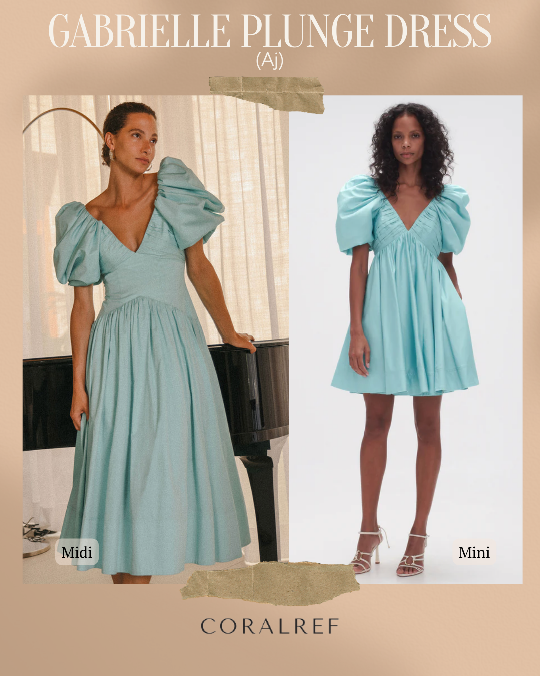 gabrielle plunge mini dress Aj Gabrielle Plunge Midi & Mini Dress
