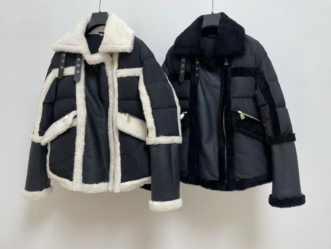 NB Garnier Shearling Puffer Jacket