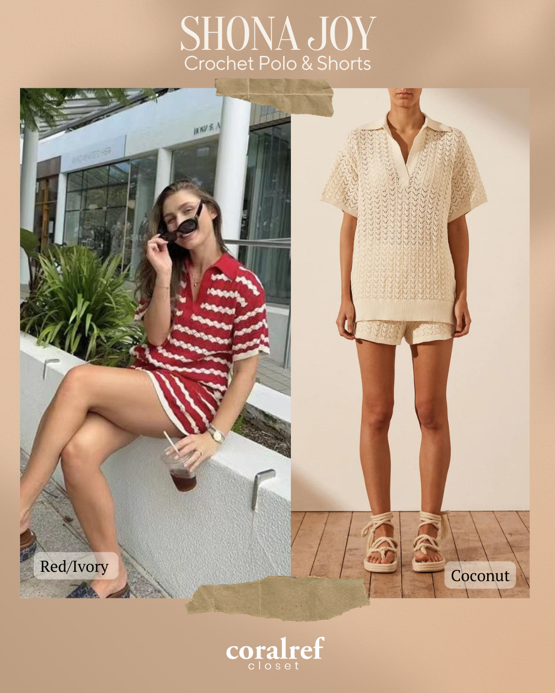 SJ Crochet Polo & Shorts