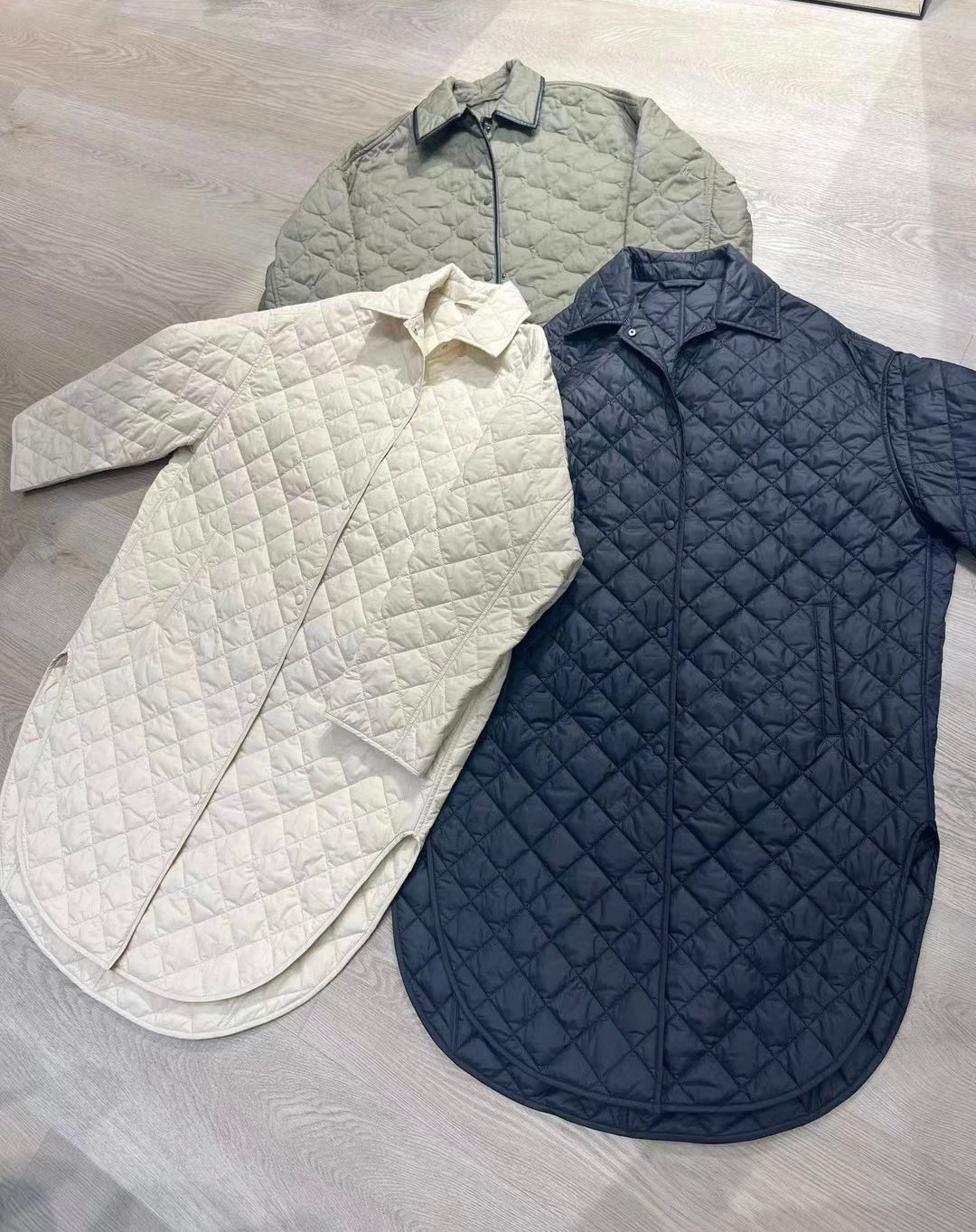 Ttm Quilted Cocoon Coat