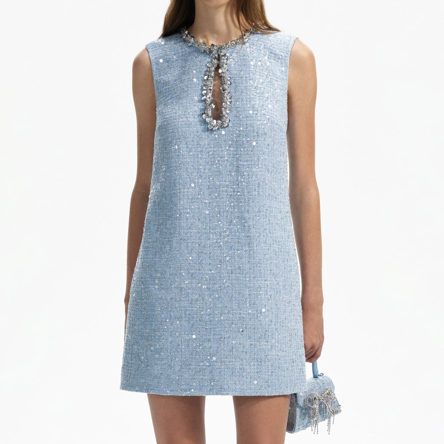 SP Sequin Boucle Mini Dress