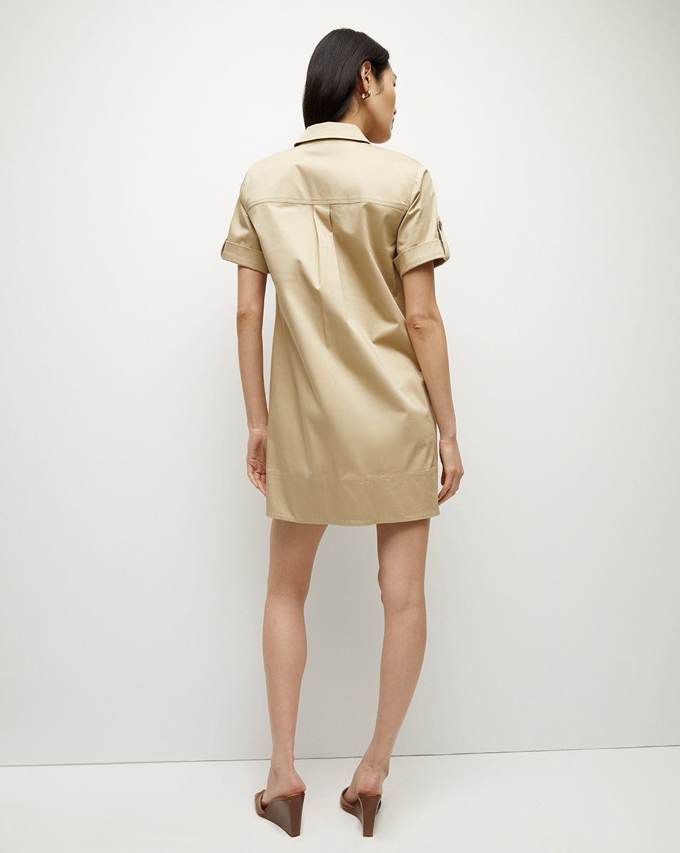 VB Lucca Cargo Mini Shirtdress