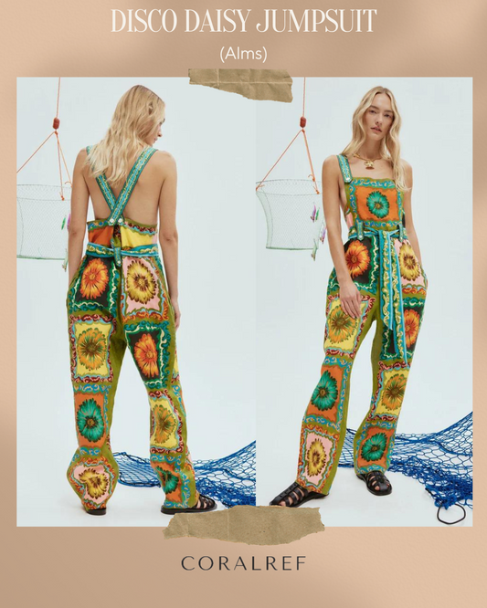 Alms Disco Daisy Jumpsuit