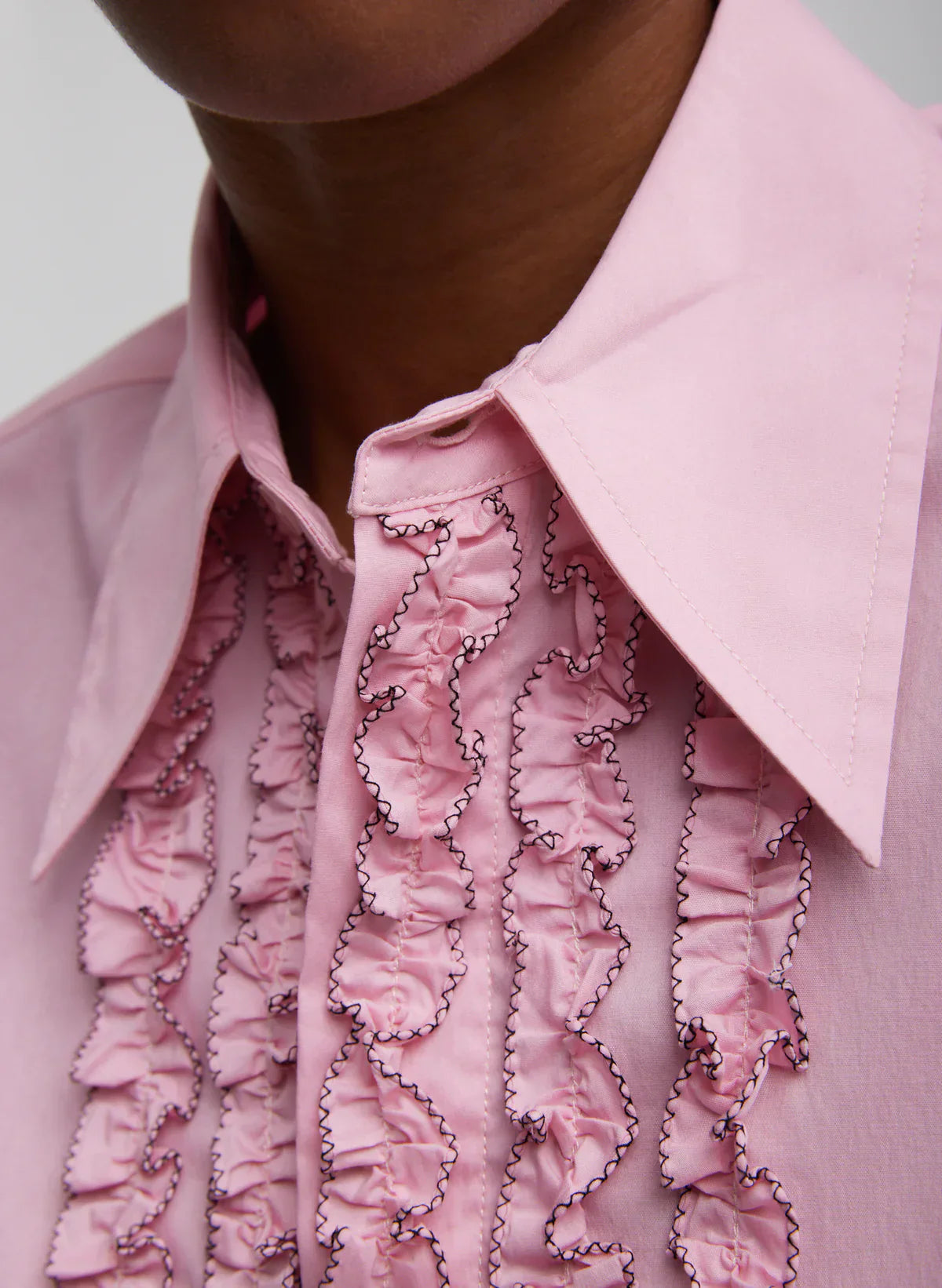 Tb Cotton Nylon Easy Tuxedo Shirt