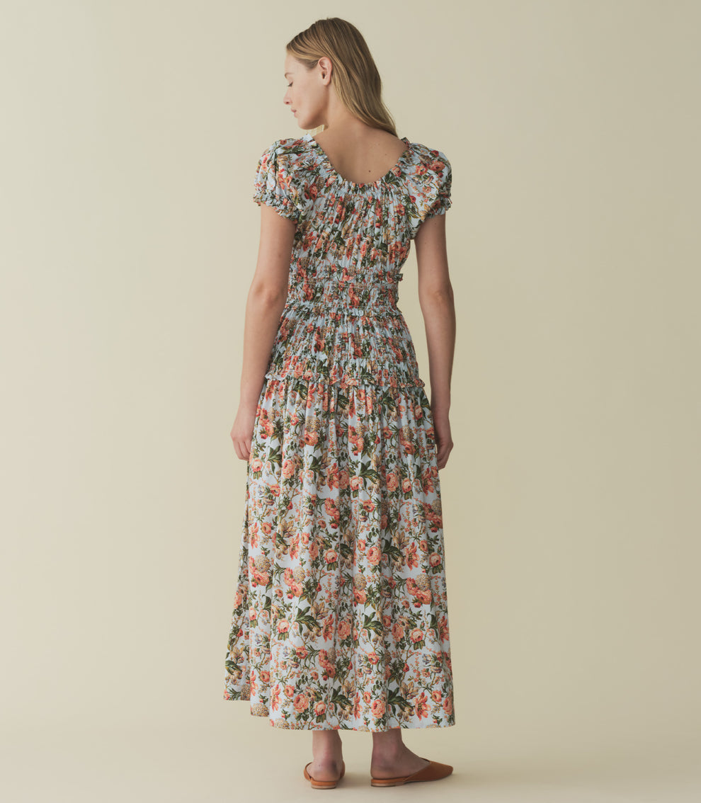 Dn Leanne Midi Dress - Calico Garden