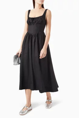 Ref Balia Linen Midi Dress 2