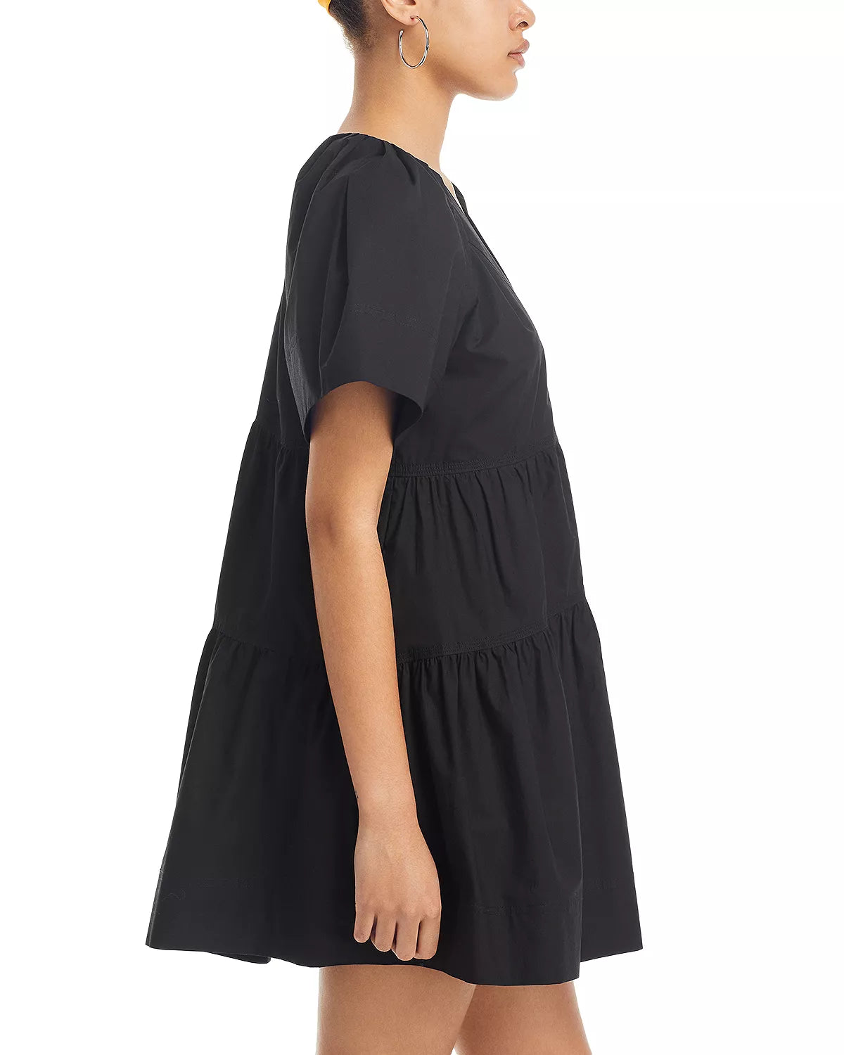 ALC Camila Cotton Tiered Mini Dress