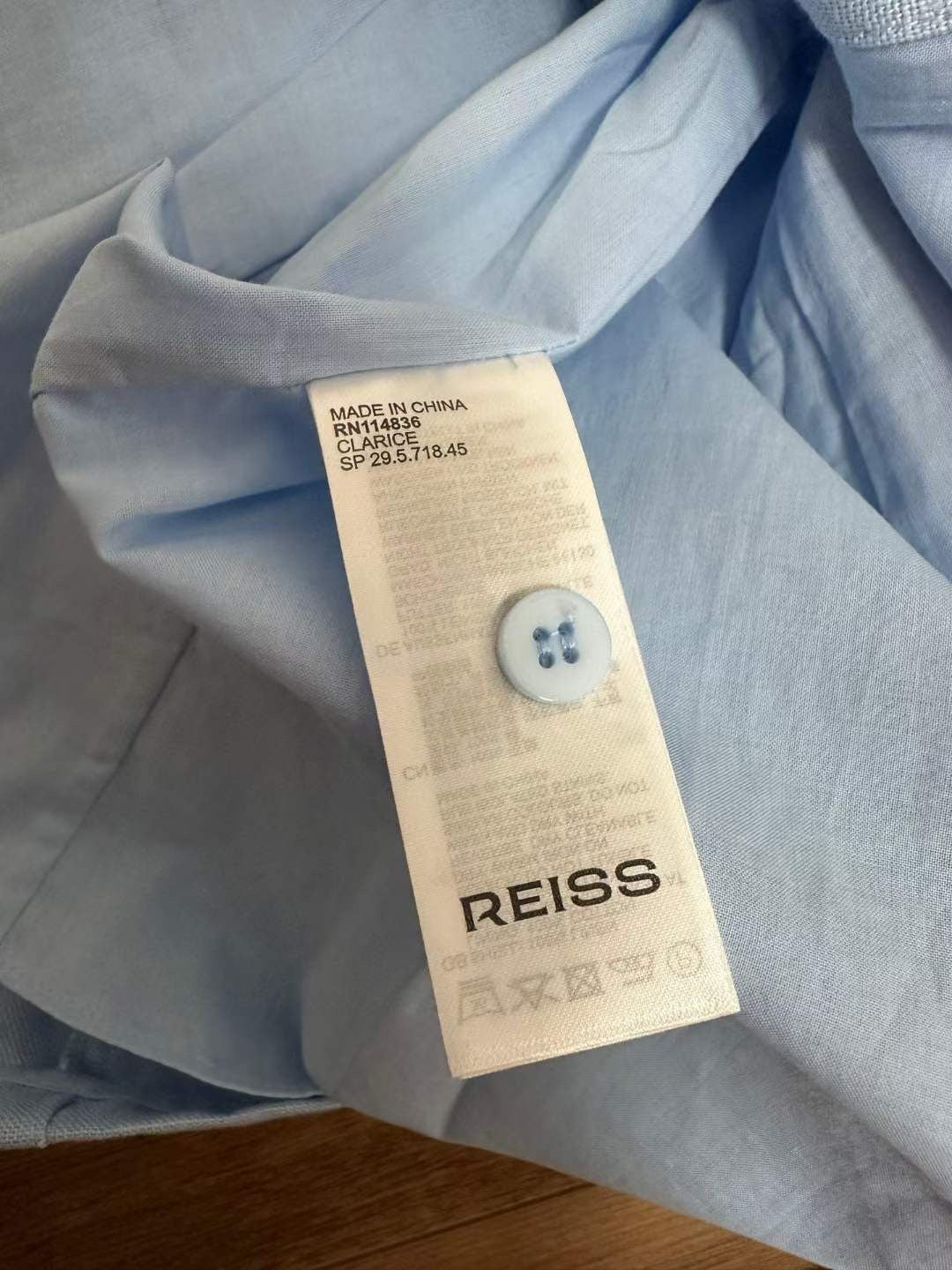 Rss Clarice Linen Broderie Midi Dress