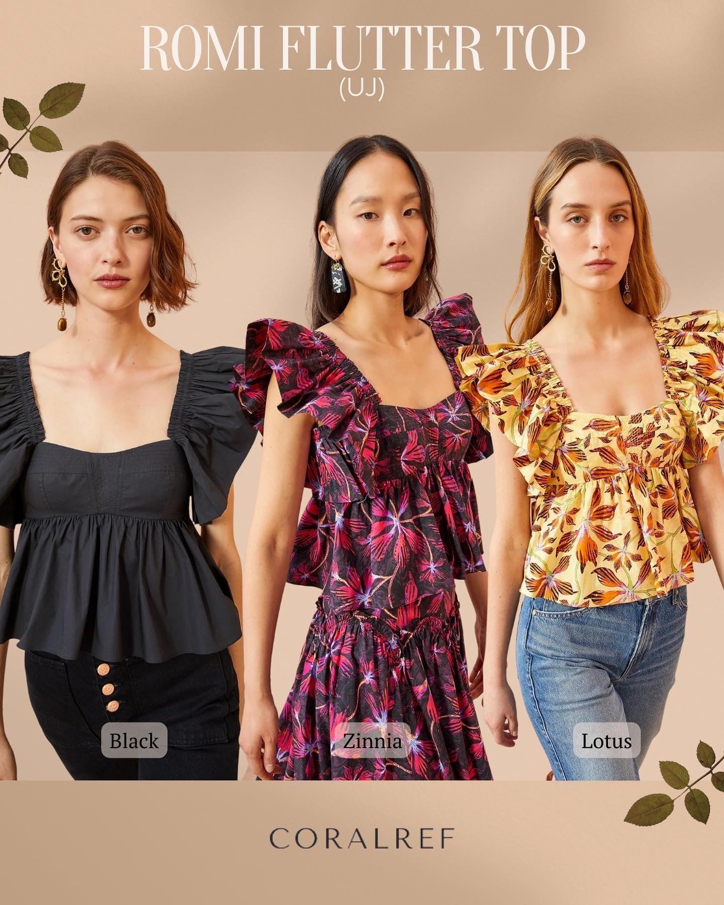 UJ Romi Flutter Top