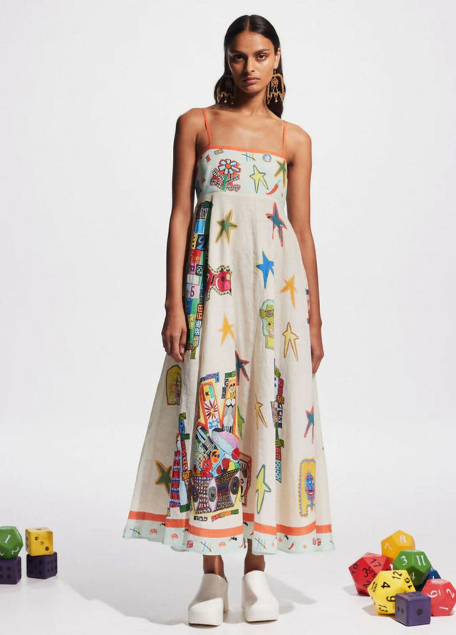 Alms Players Midi Sundress