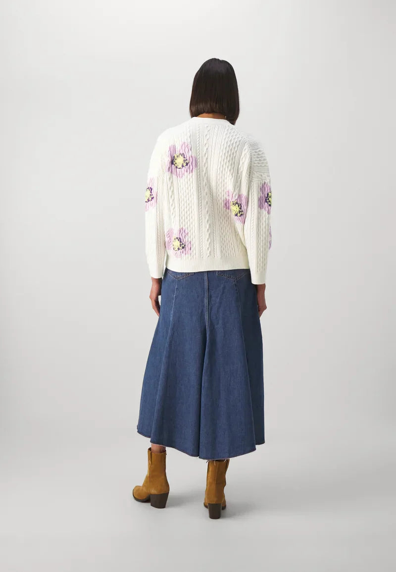 Mj Moflow Floral Cardigan