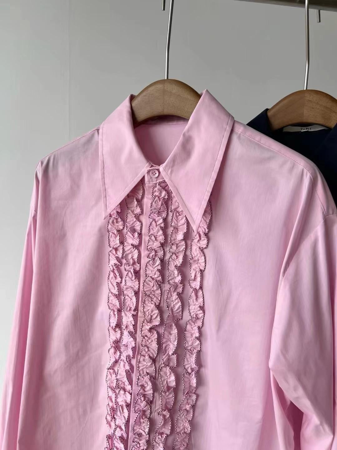 Tb Cotton Nylon Easy Tuxedo Shirt