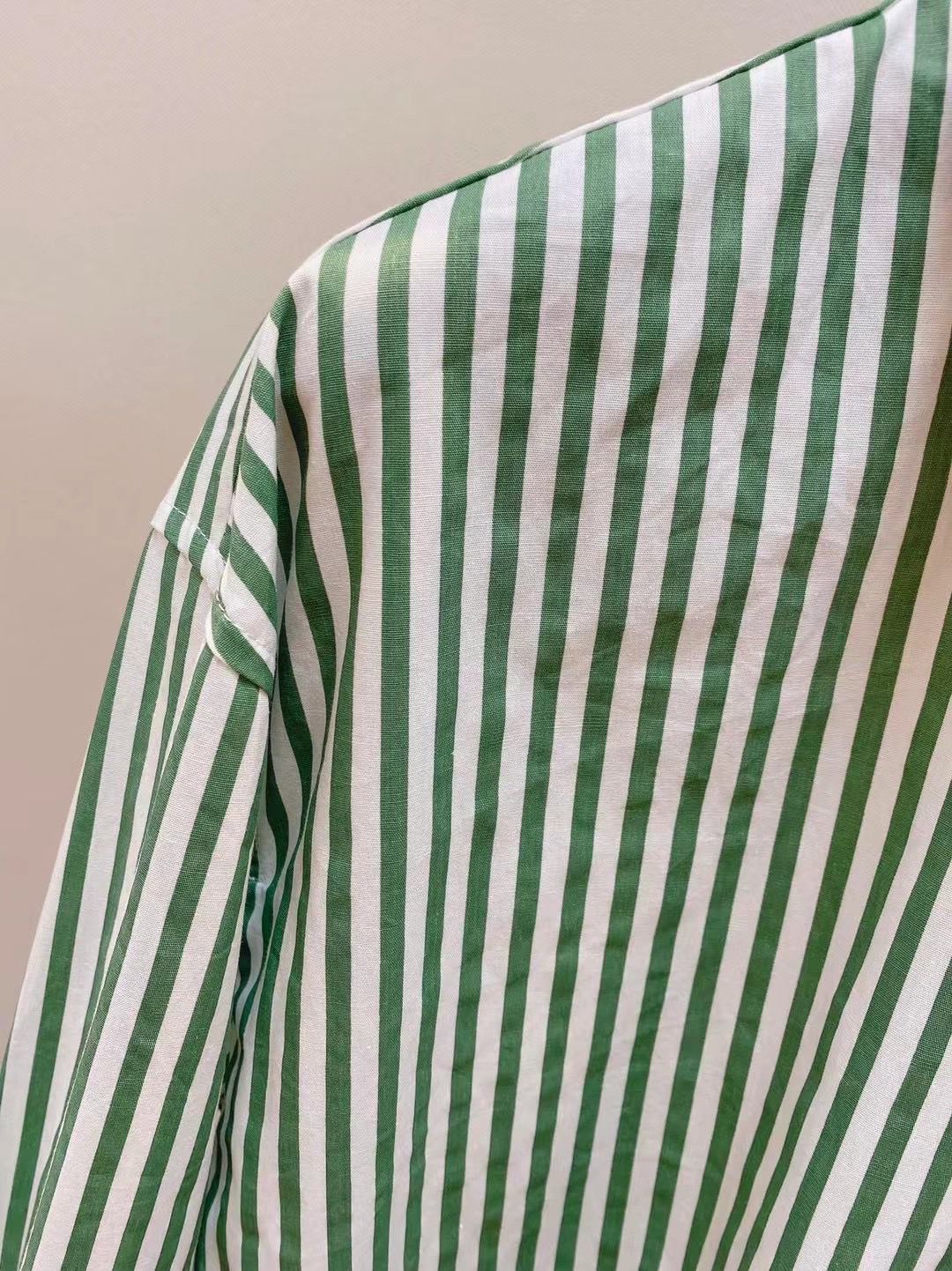 MM Striped Cotton Shirt