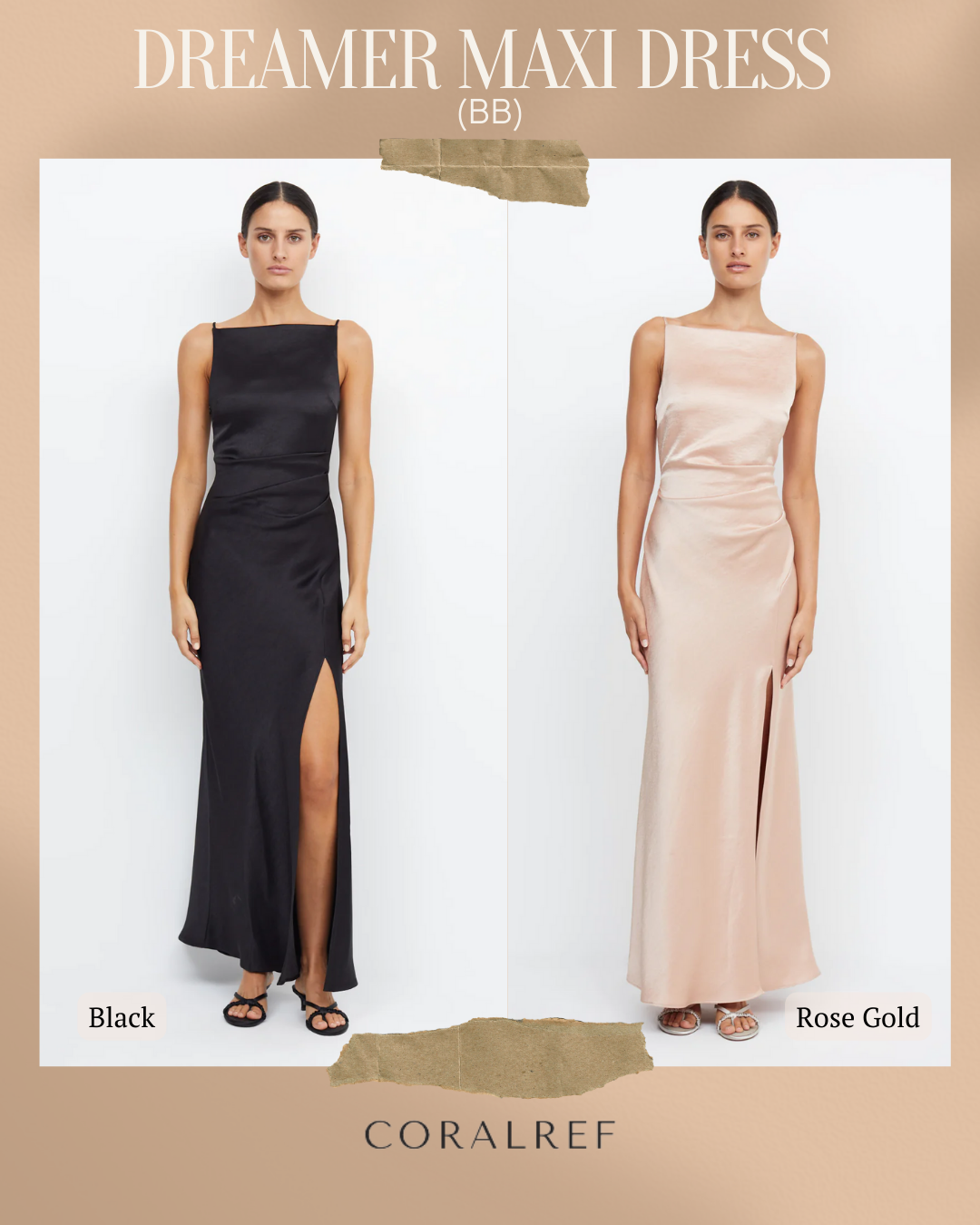 BB Dreamer Boatneck Maxi Dress