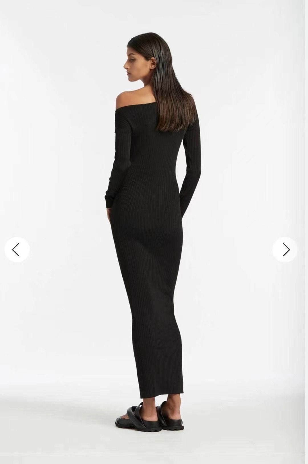 STL Kelvin Off Shoulder Midi Dress