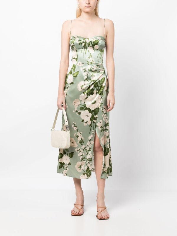 Ref Marguerite Silk Maxi Dress