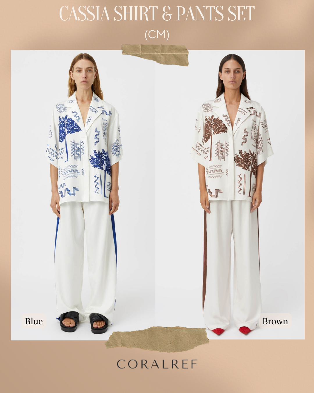 CM Cassia Shirt & Pants Set