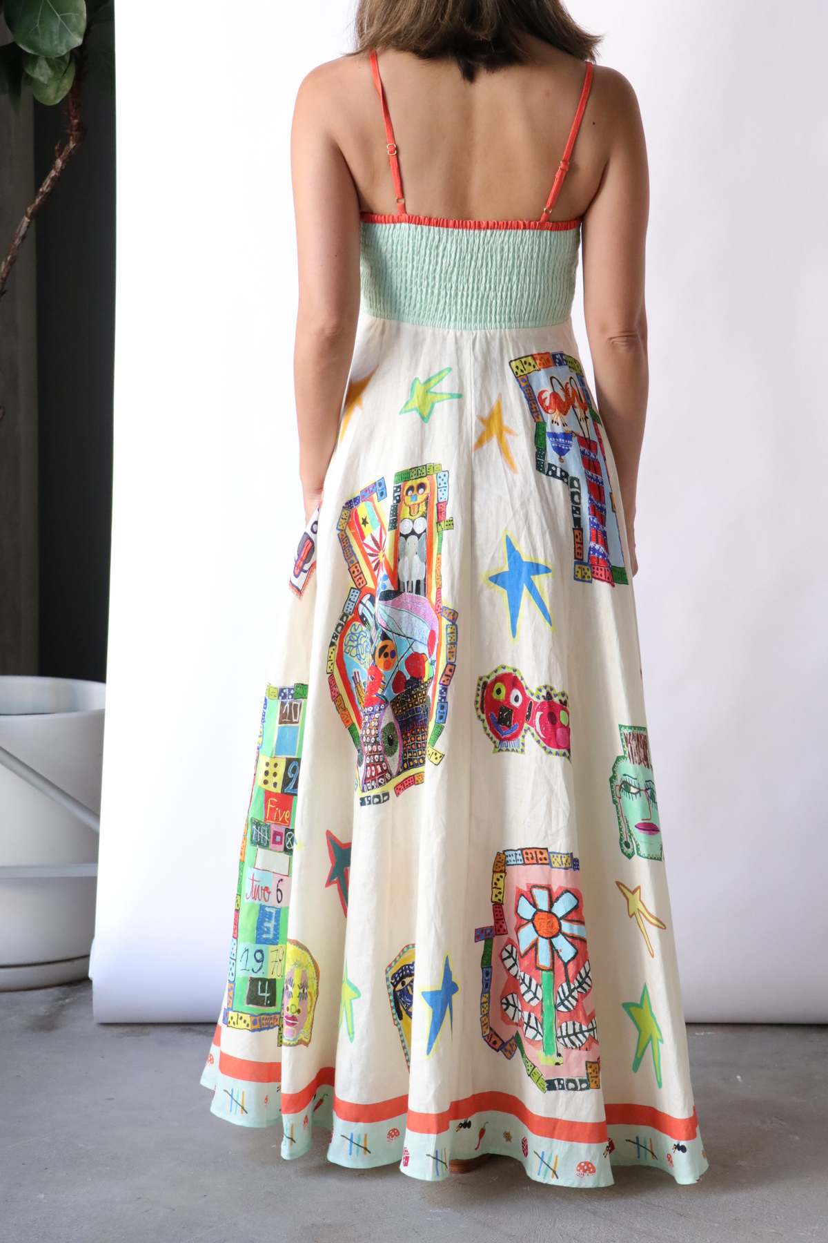 Alms Players Midi Sundress