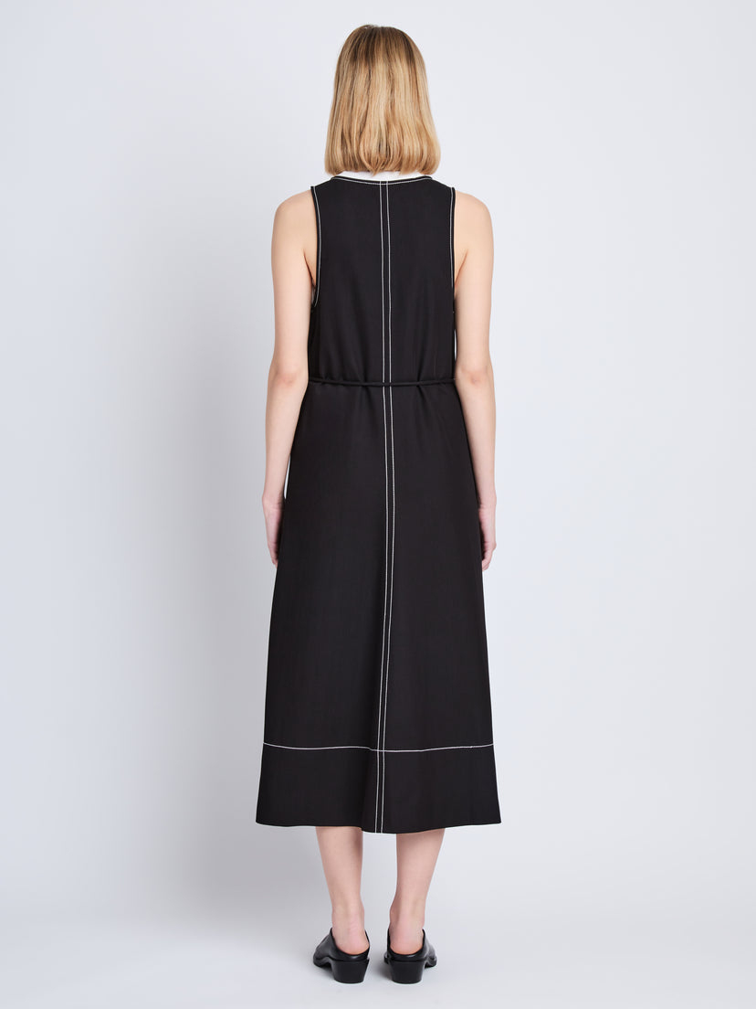 PS Lucy Midi Dress in Drapey Suiting