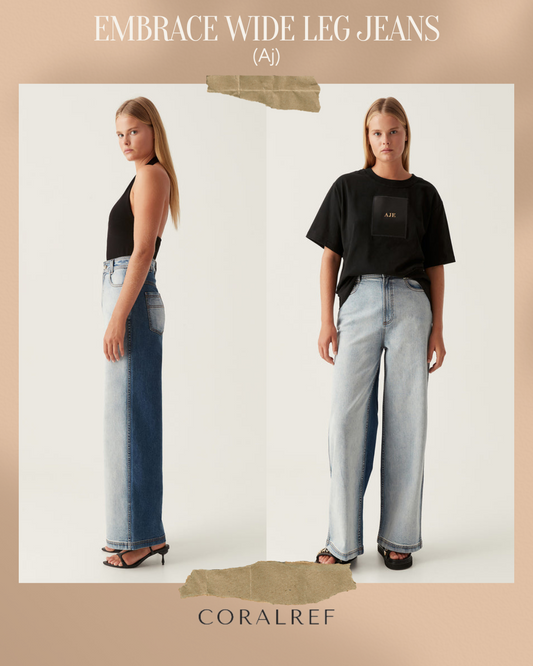 Aj Embrace Wide Leg Jeans