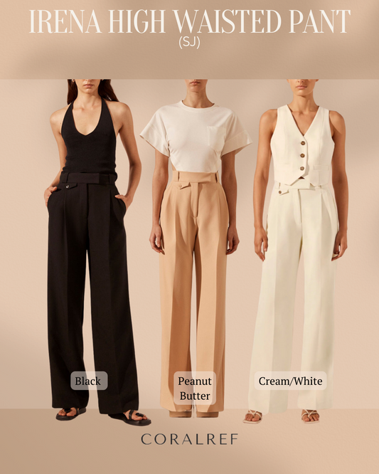 SJ Irena High Waisted Tailored Pants