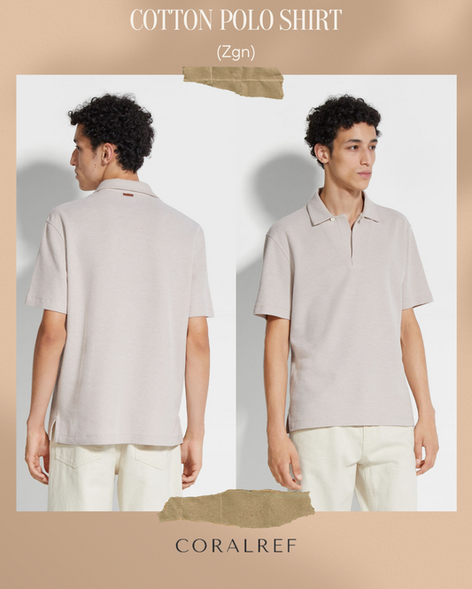 Zgn Cotton Polo Shirt