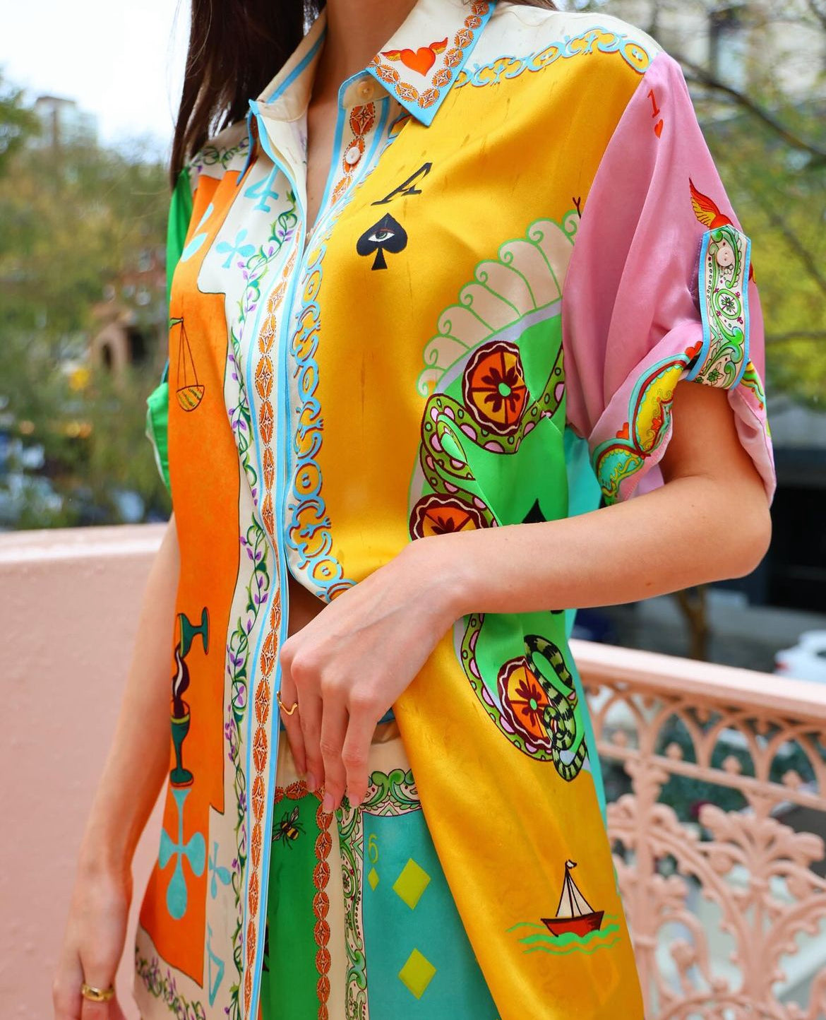 Alms Rummy Shirt & Pants Set