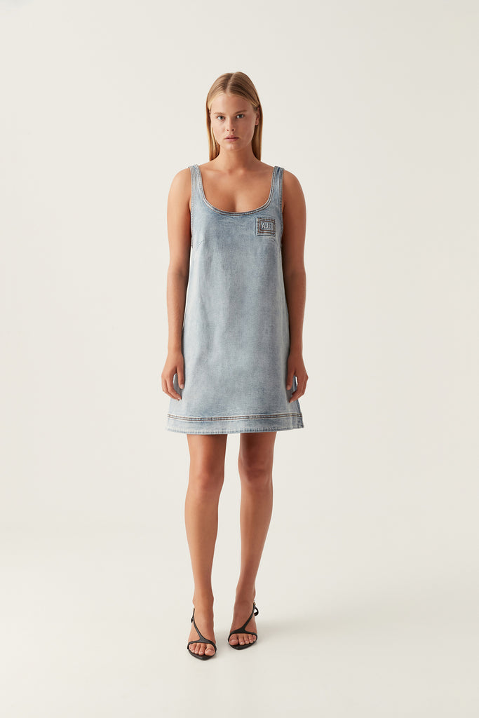 Aj Bambie Denim Mini Dress