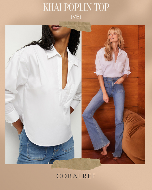 VB Khai Poplin Top
