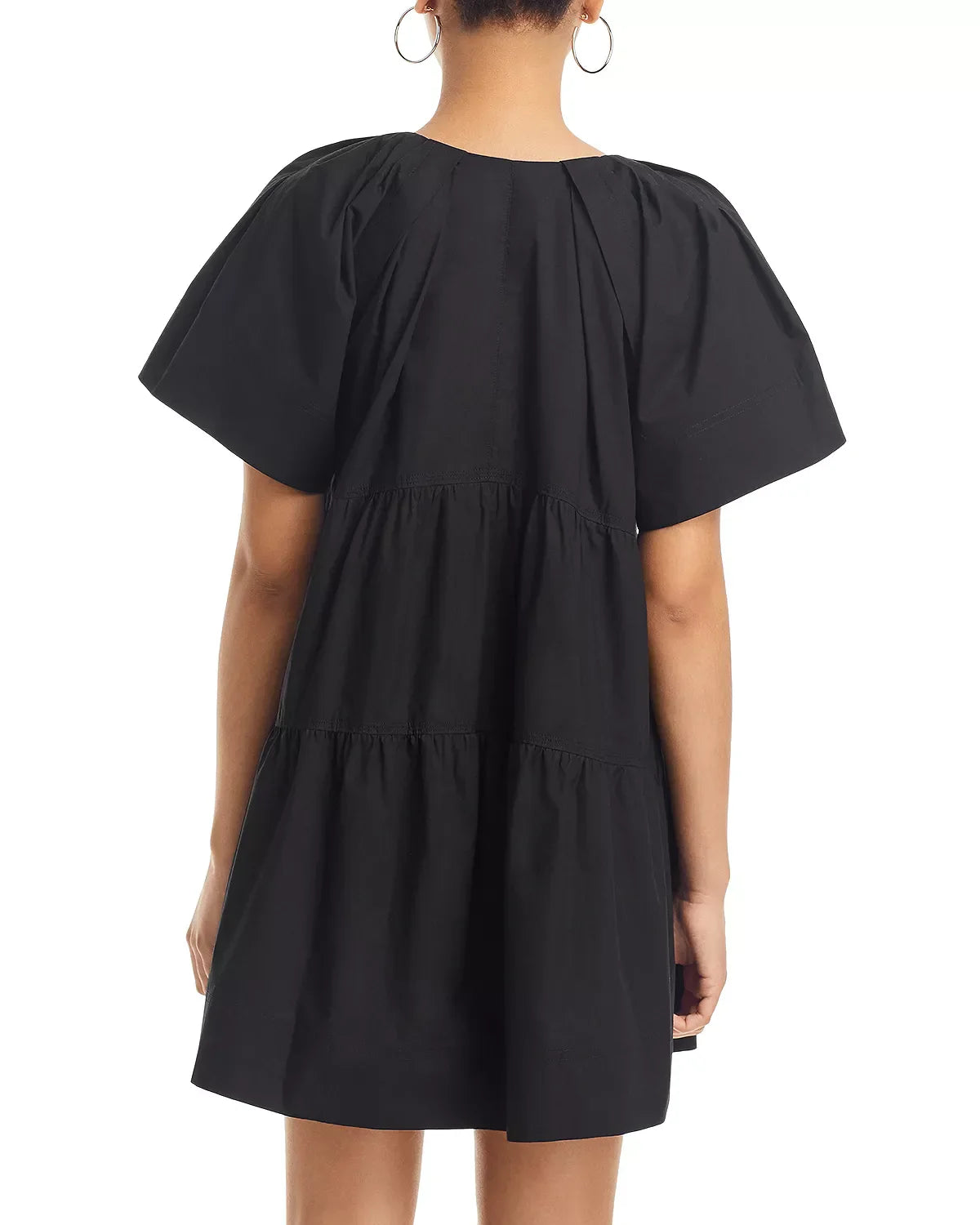 ALC Camila Cotton Tiered Mini Dress