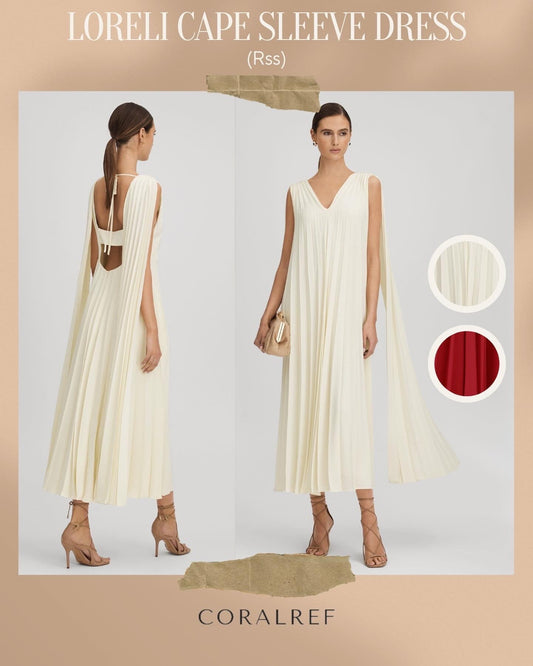 Rss Loreli Cape Sleeve Dress