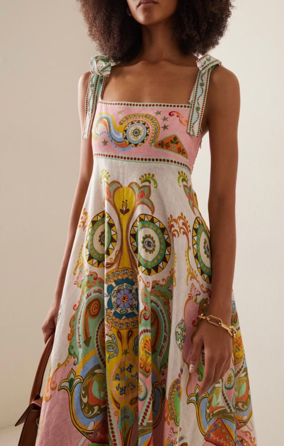 Alms Pinball Midi Sun Dress