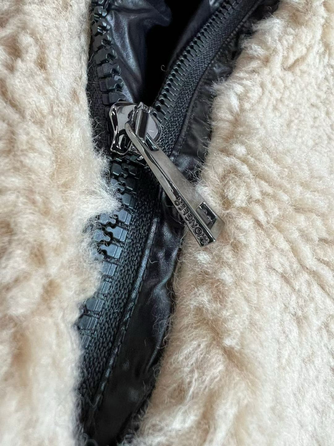 Mnclr Faux Shearling Hoodie