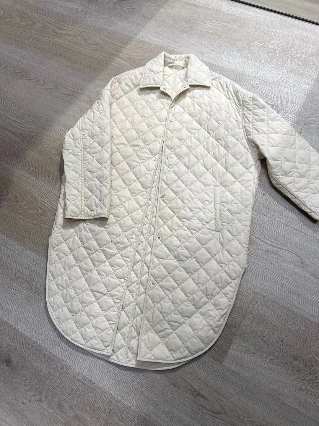 Ttm Quilted Cocoon Coat