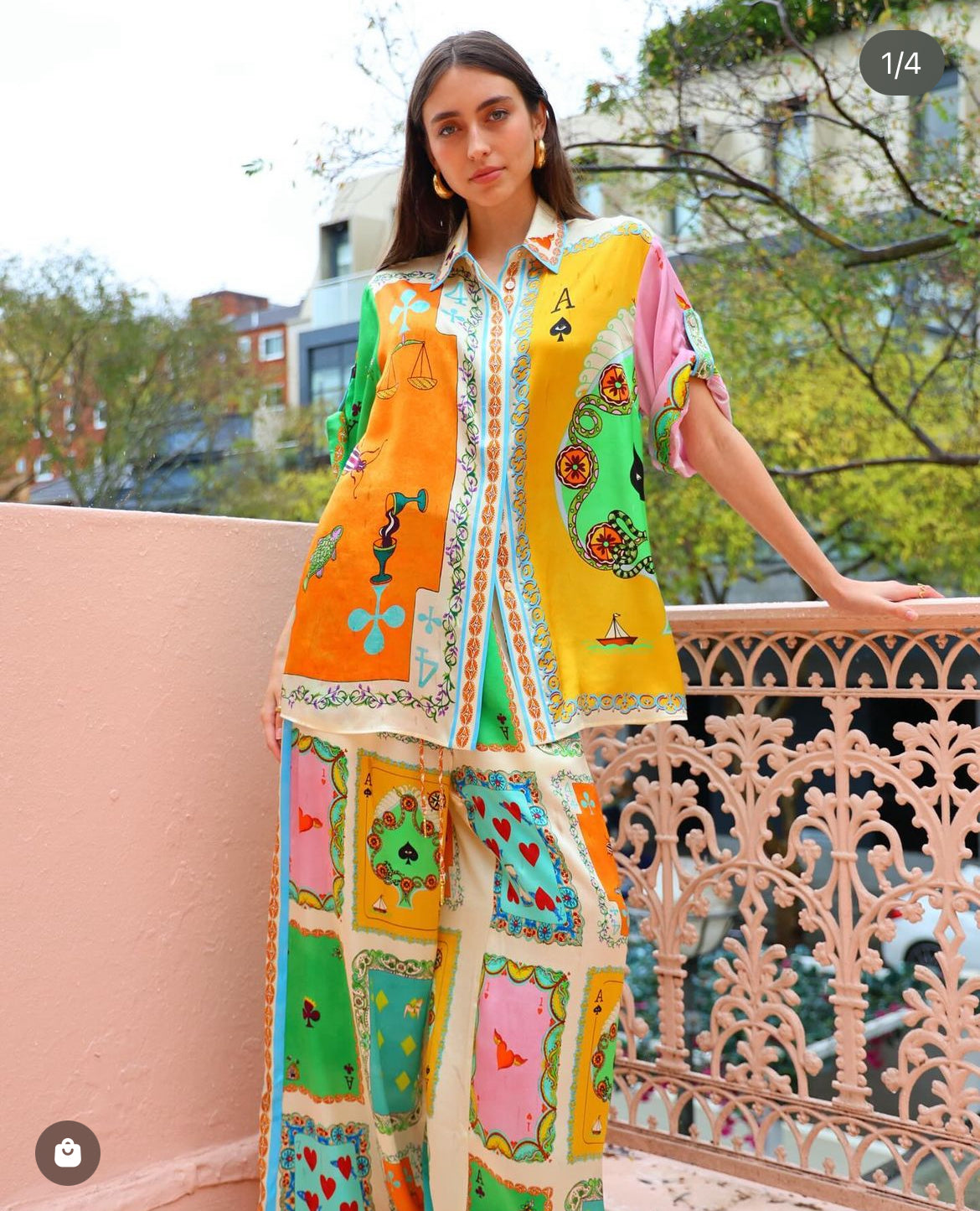Alms Rummy Shirt & Pants Set