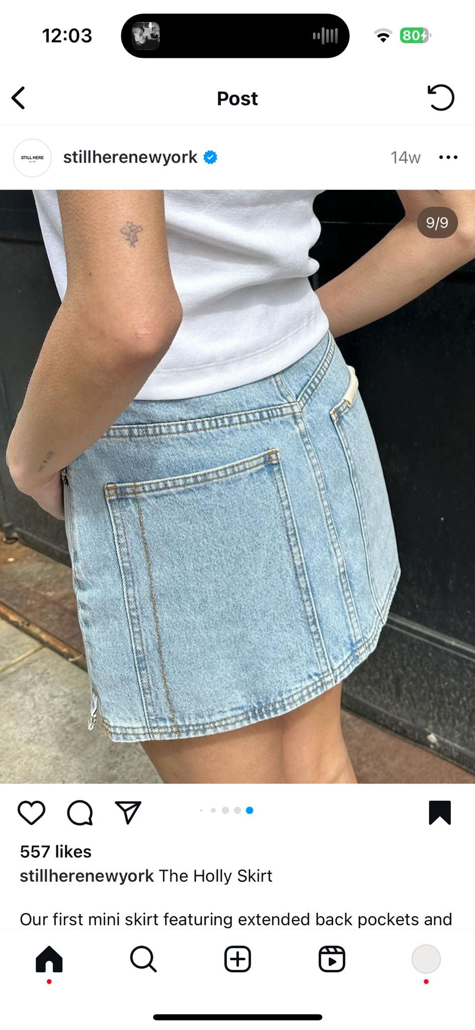 SH Holly Mini Skirt