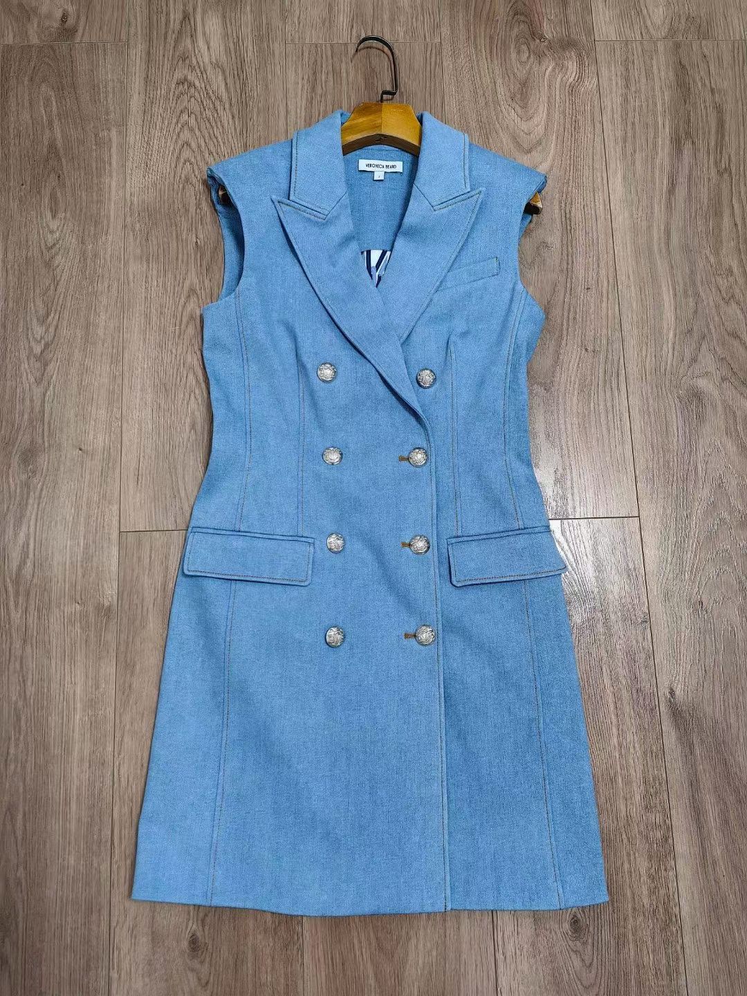 VB Jules Denim Mini Dress