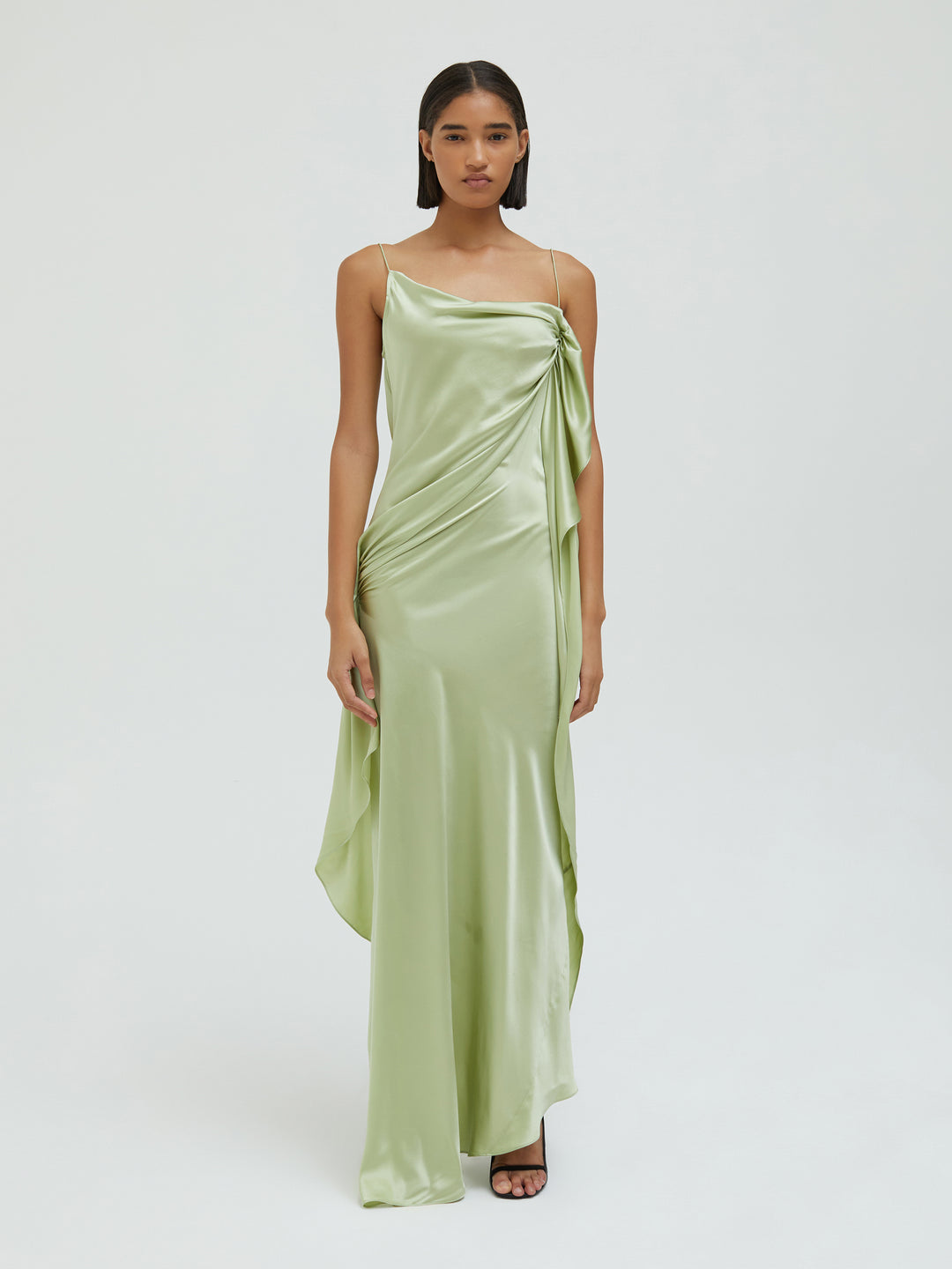 CE Cusco Silk Drape Cami Maxi Dress