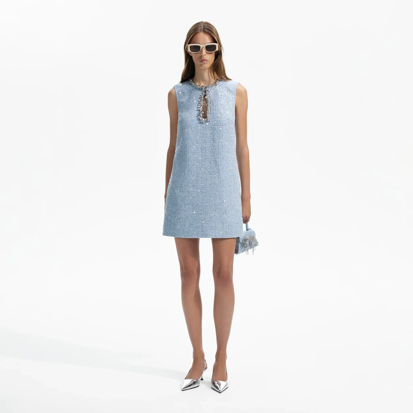 SP Sequin Boucle Mini Dress