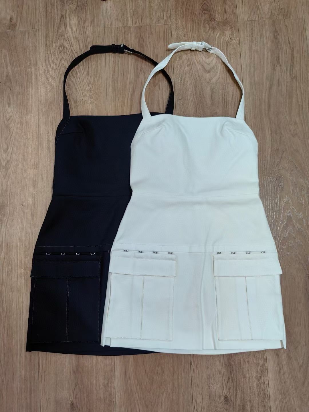 DL Apron Mini Cargo Dress