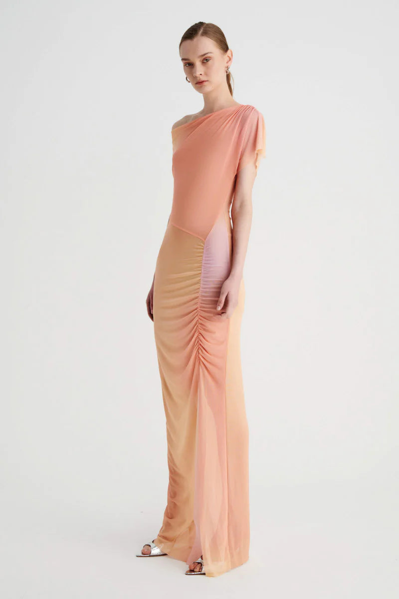 Sb Venus Ruched Maxi Dress