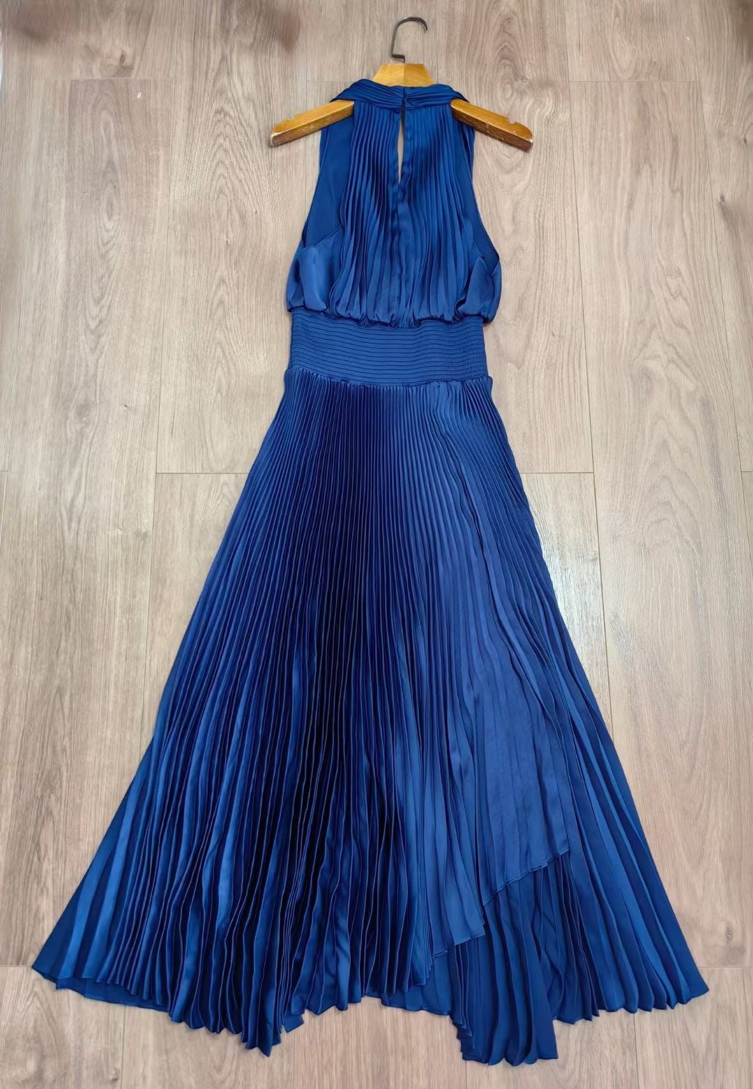 ALC Rose Satin Midi Dress