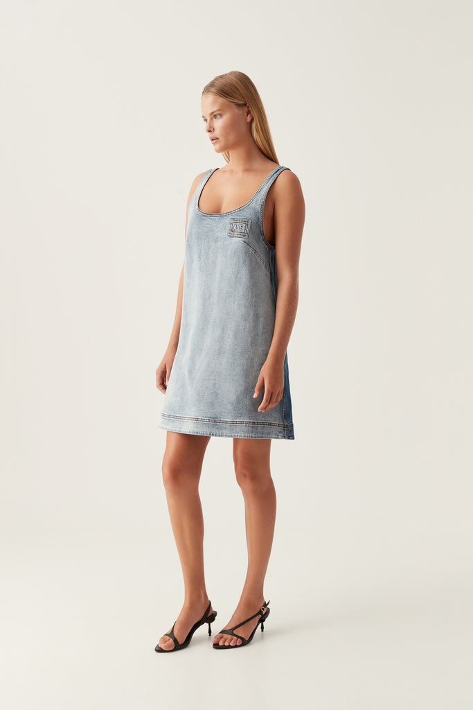 Aj Bambie Denim Mini Dress